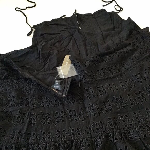 J. Crew Black Eyelet Dress - Picture 7 of 9
